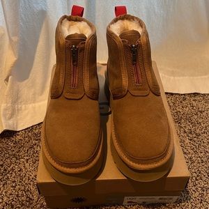 Ugg Neumel Zip Platform dupes size 9 NEW